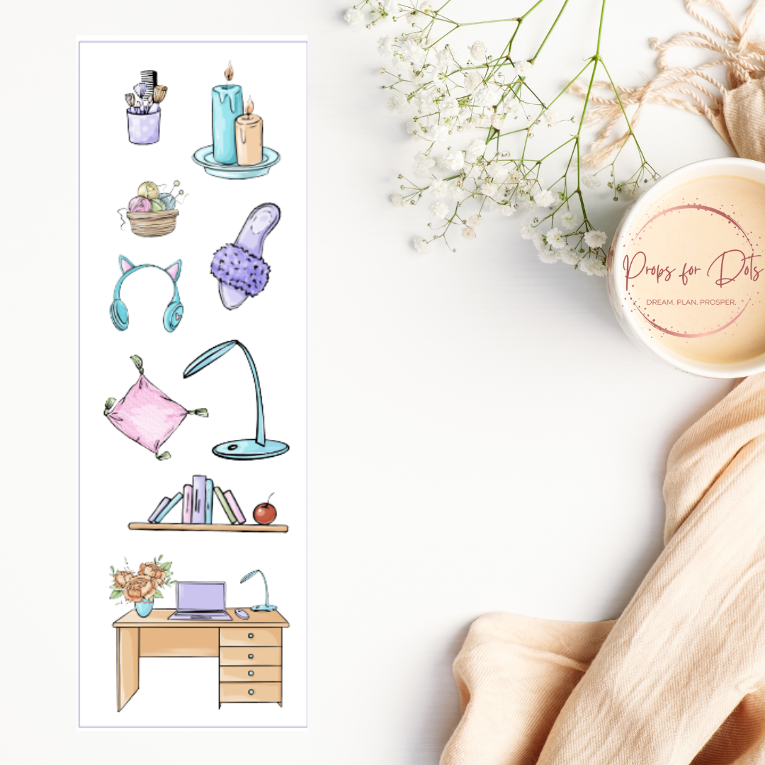 Monthly Sticker Kit: Homebody