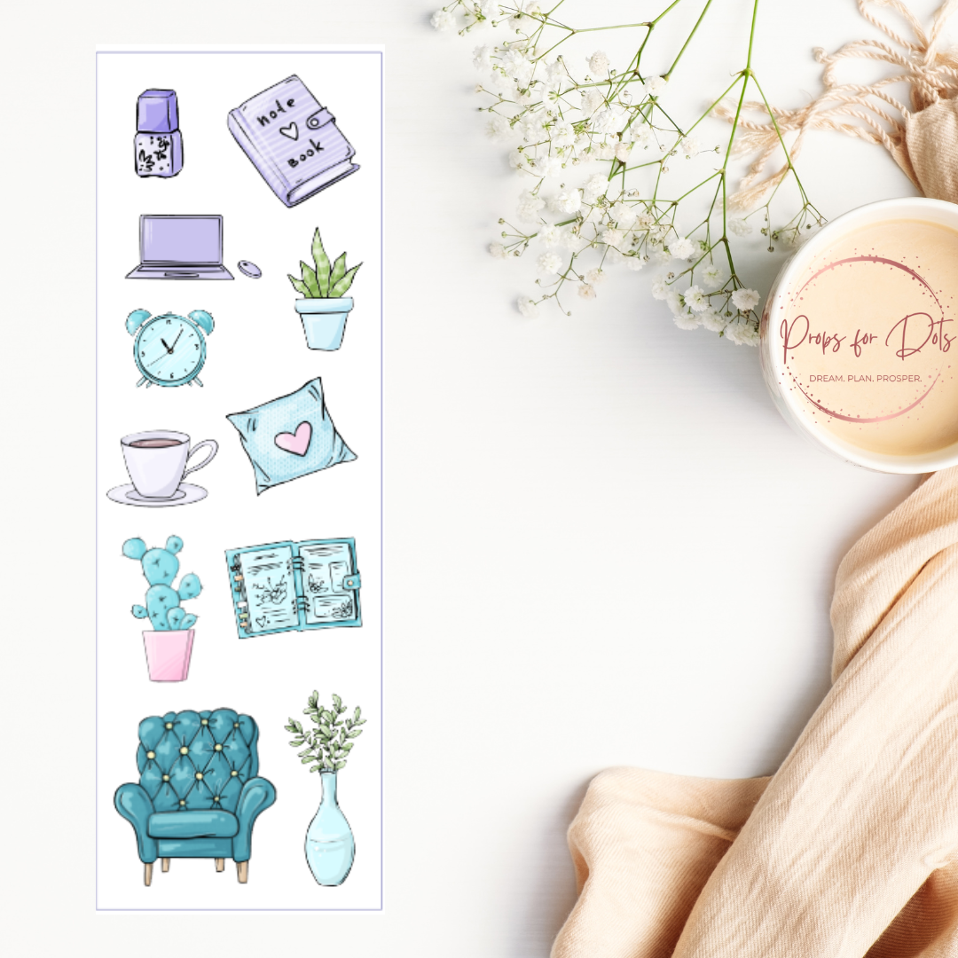 Monthly Sticker Kit: Homebody