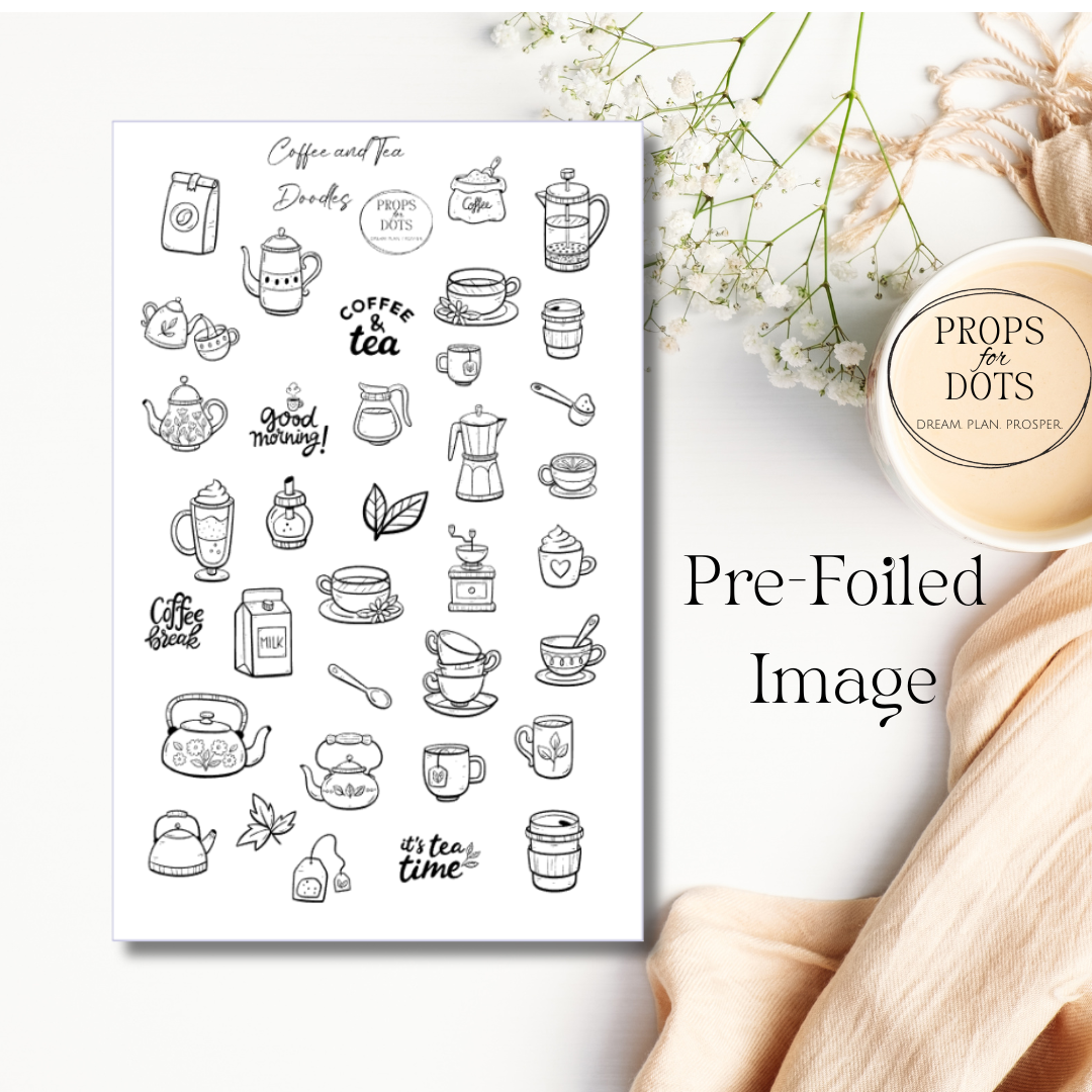 Doodle Dreams | Foiled Doodle Sticker Collection