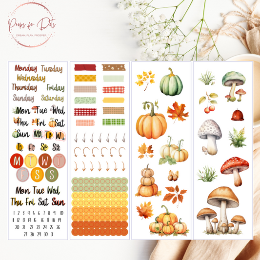 Monthly Sticker Kit: Autumn