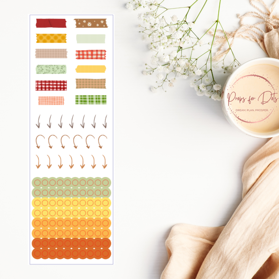 Monthly Sticker Kit: Autumn