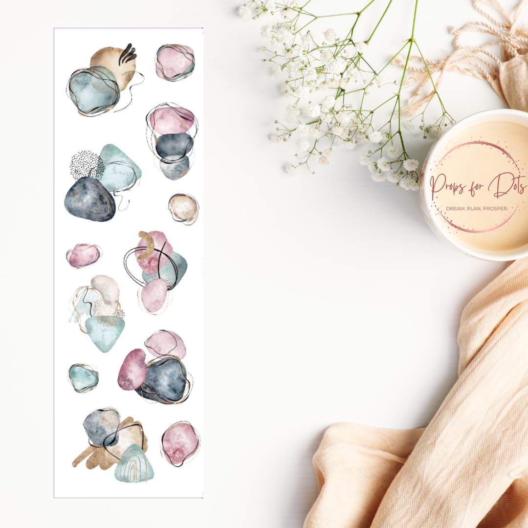Monthly Sticker Kit: Abstract shapes