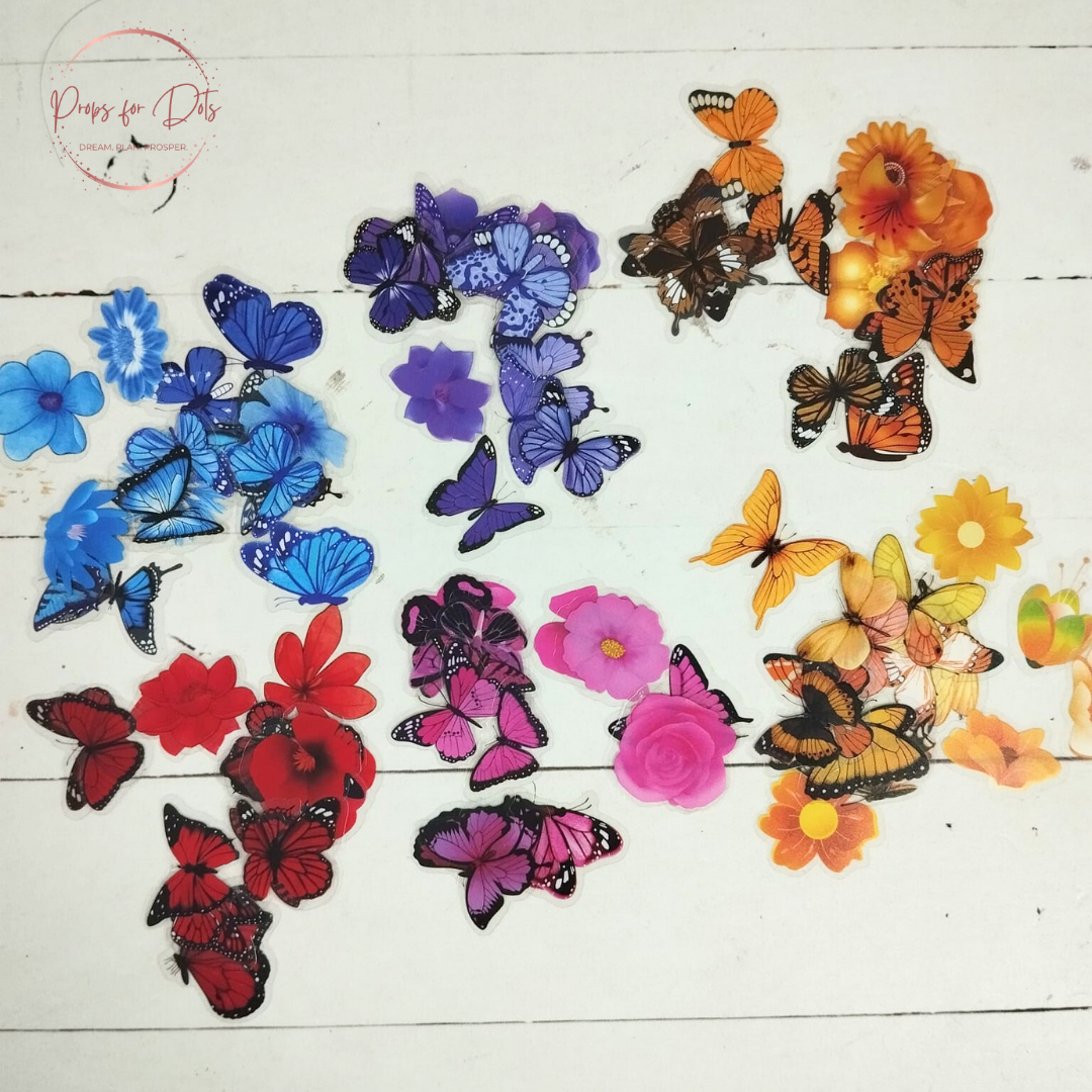 PET Stickers: Little Butterflies