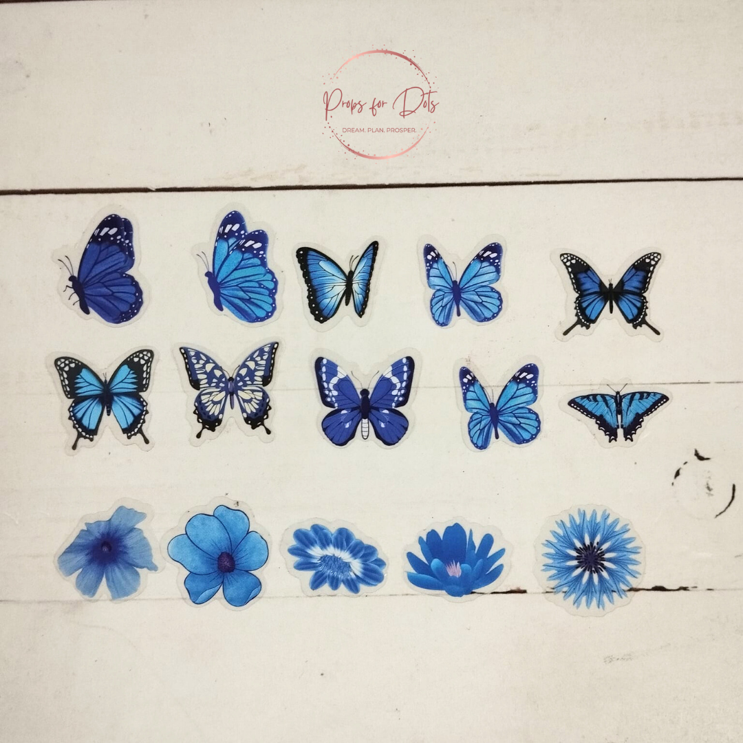 PET Stickers: Little Butterflies