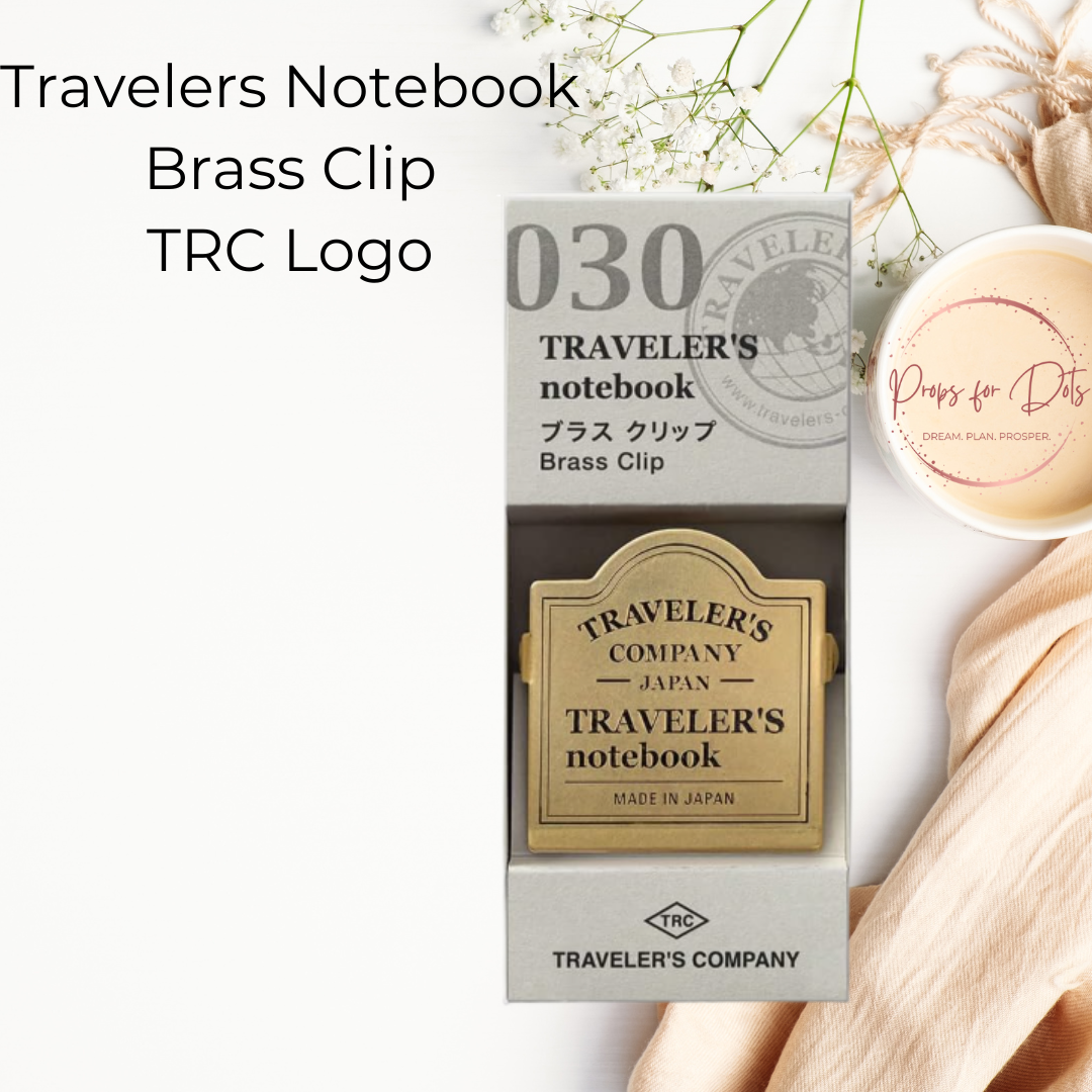 Travelers Notebook Brass Clip PRE ORDER