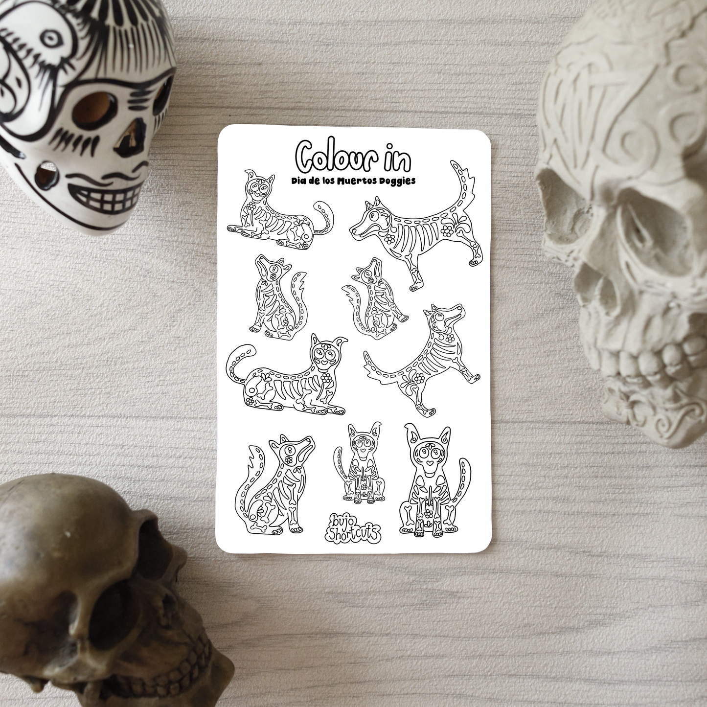 Bujo Shortcuts 2024 Halloween series