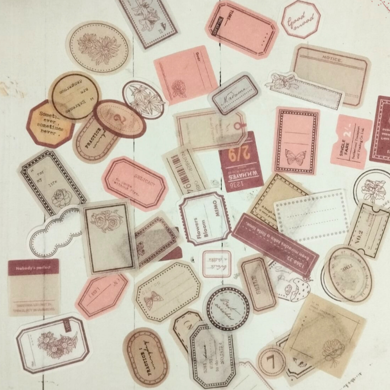 Washi Stickers: Tags and Labels