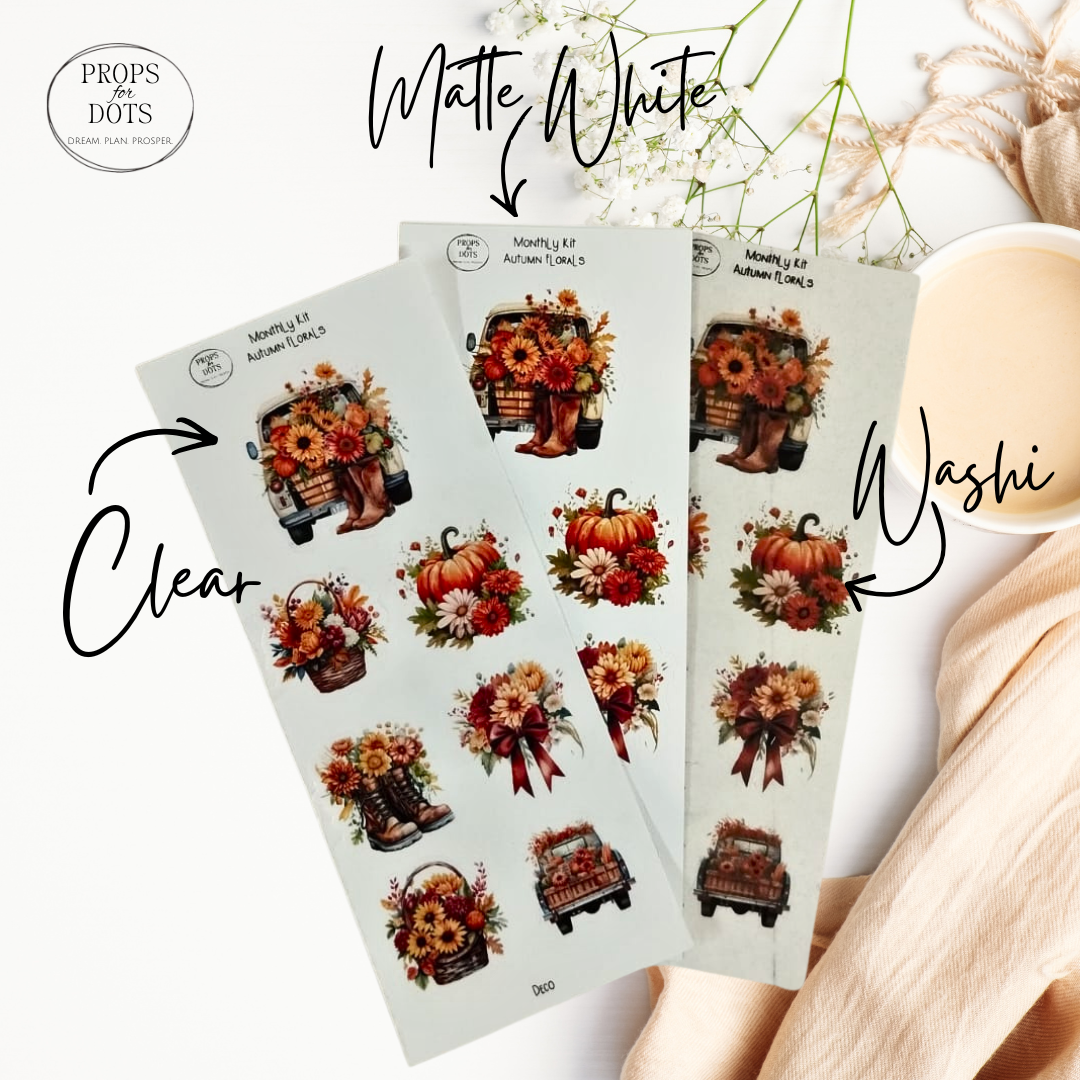 Monthly Minis No. 03 – Autumn Florals