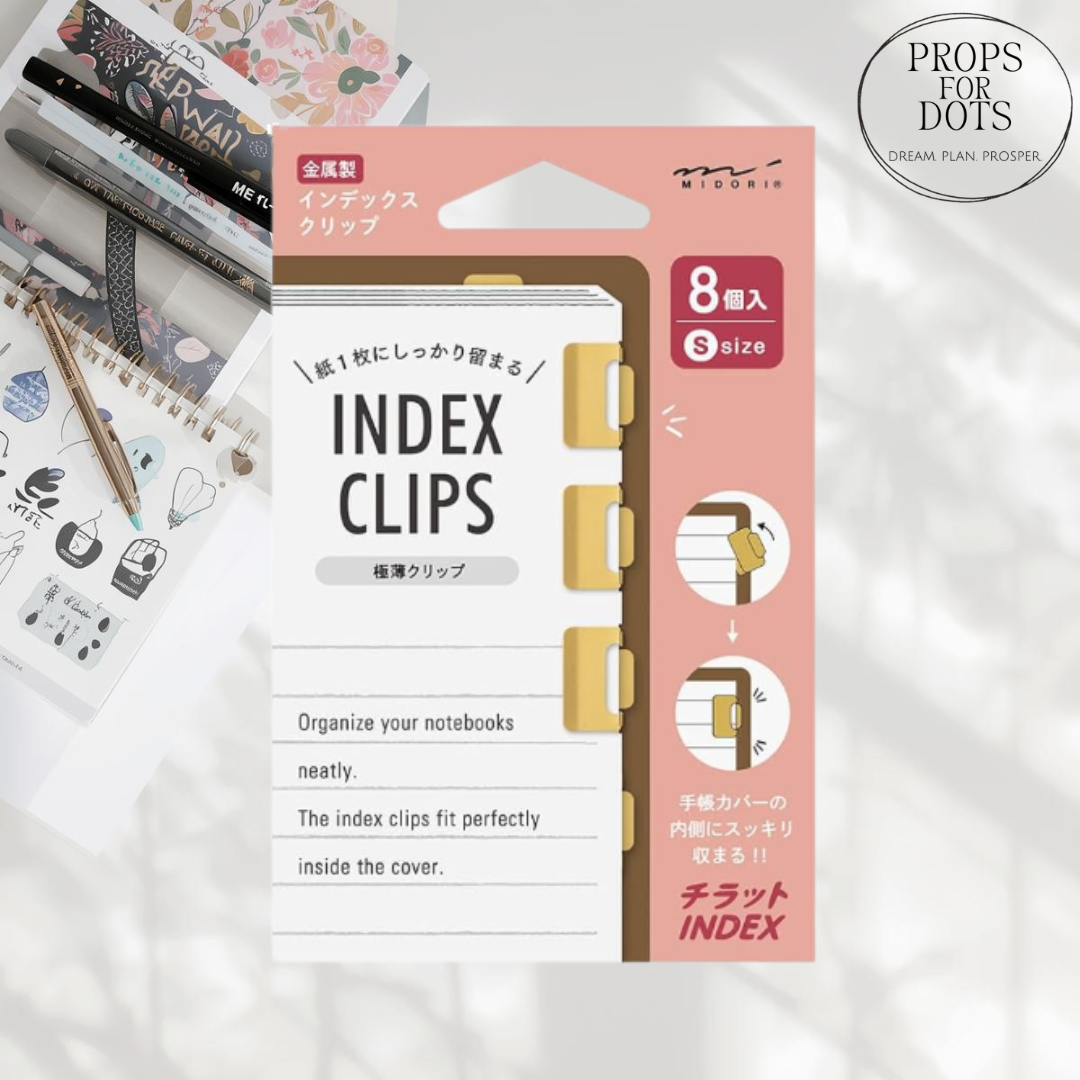 Midori Index Clips
