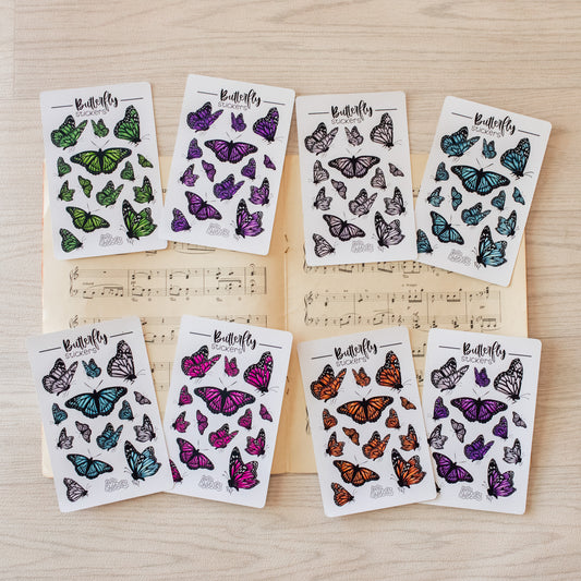 Bujo Shortcuts Butterflies