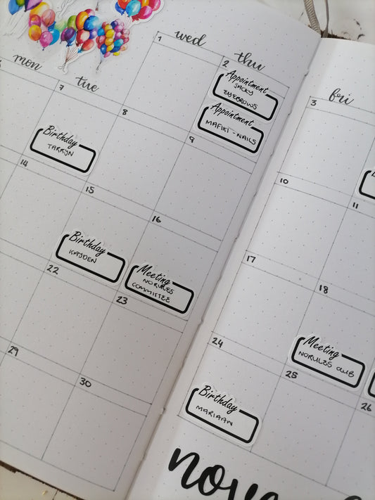 Action Flags stickers