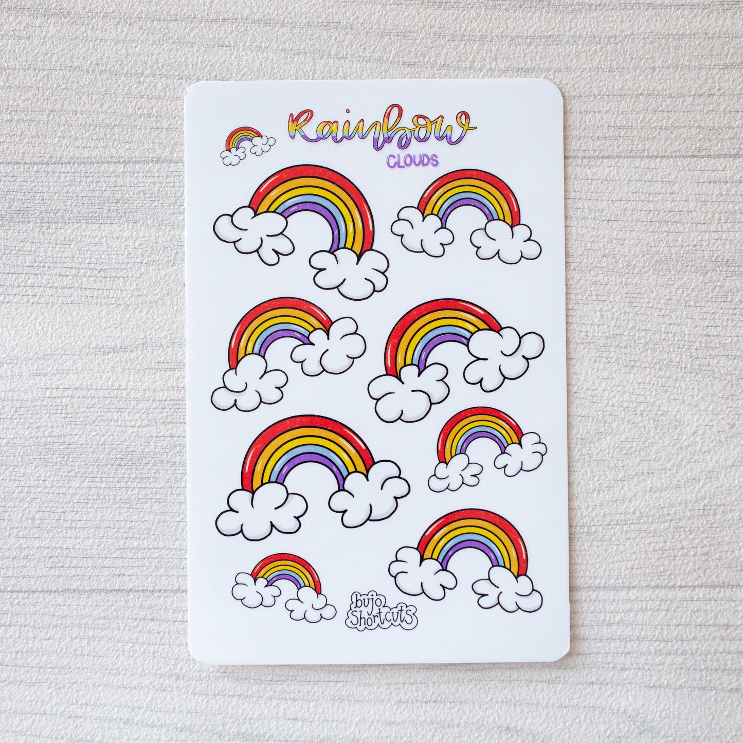 Bujo Shortcuts Rainbow collection