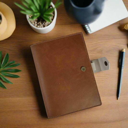 The Prestige Travelers Notebook:Tofffee & Light Pink