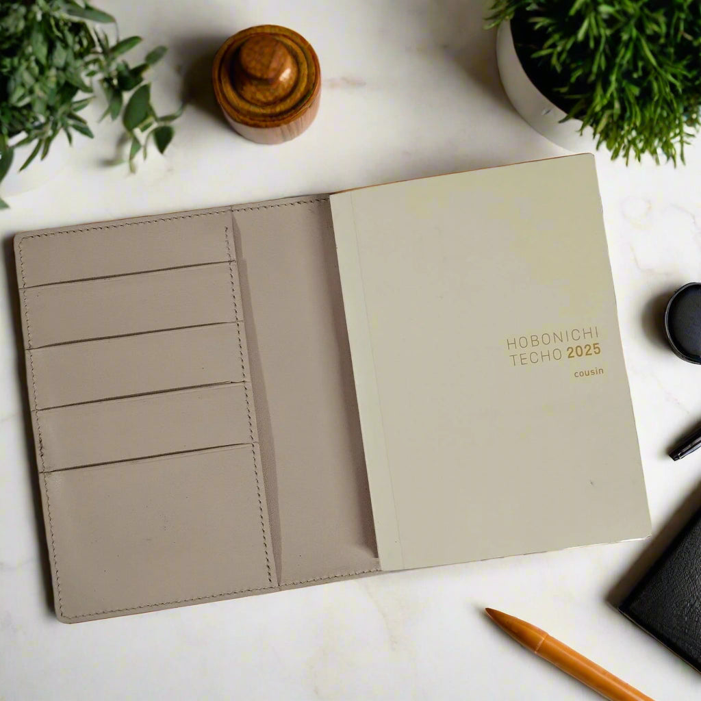 The Prestige Travelers Notebook:Tofffee & Light Pink