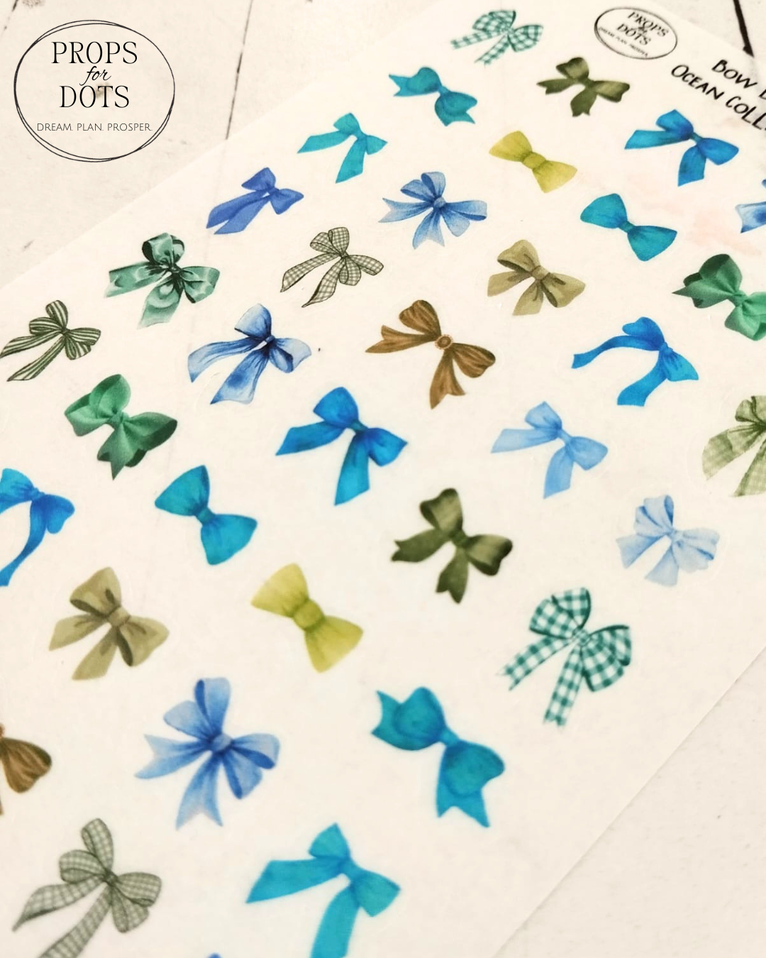 Bow Boutique | Decorative Bow Sticker Sheets
