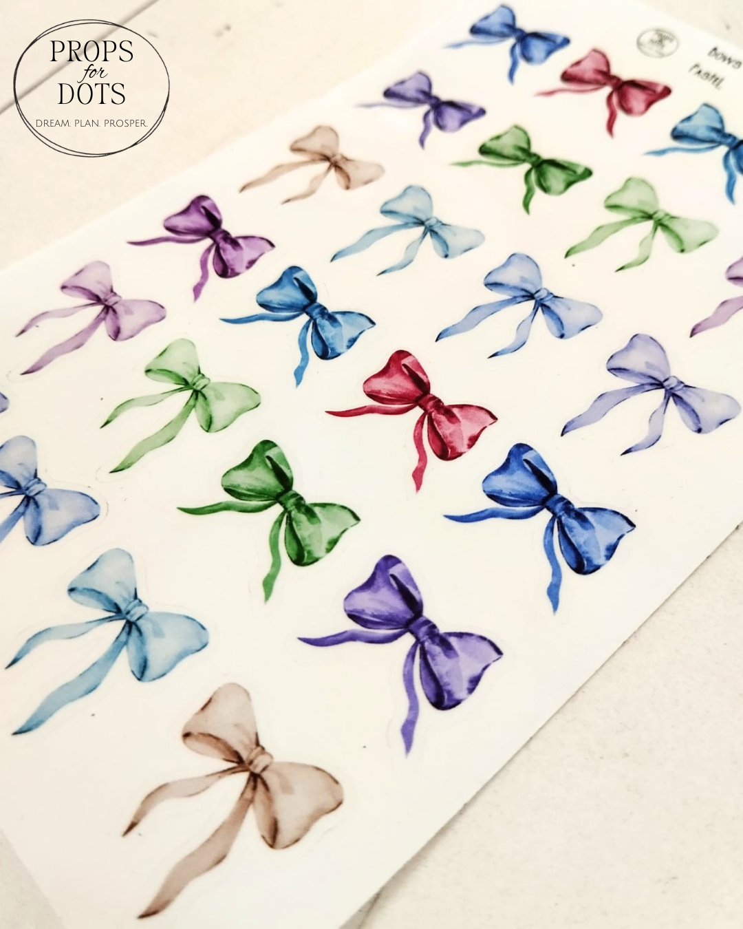 Bow Boutique | Decorative Bow Sticker Sheets
