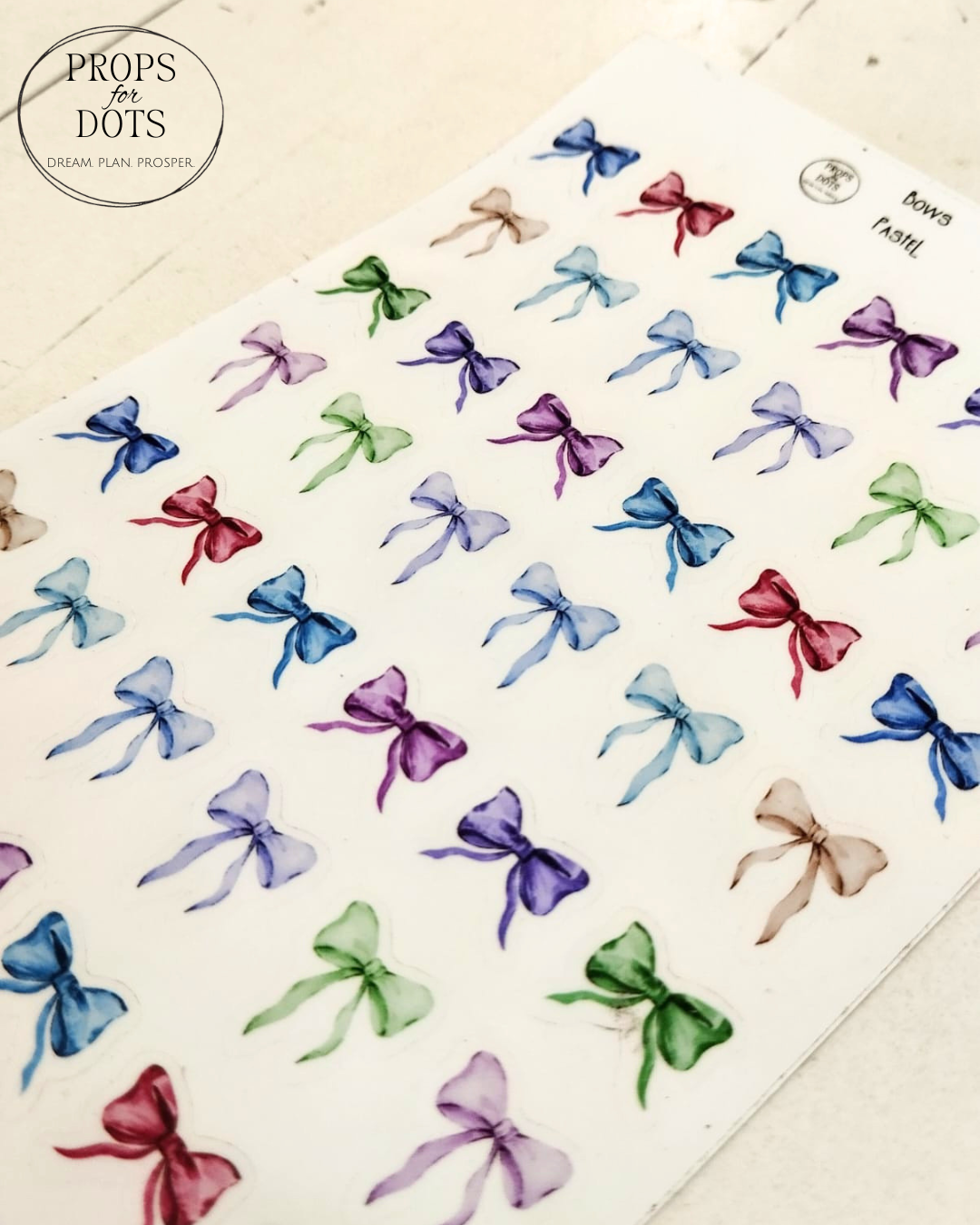 Bow Boutique | Decorative Bow Sticker Sheets