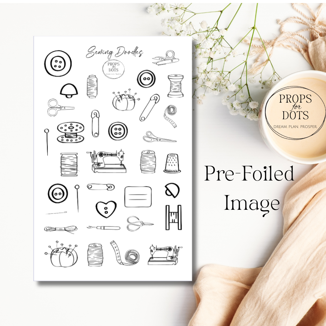 Doodle Dreams | Foiled Doodle Sticker Collection