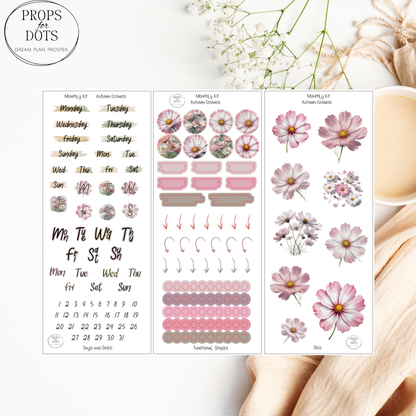 Monthly Minis No. 01 – Autumn Cosmos