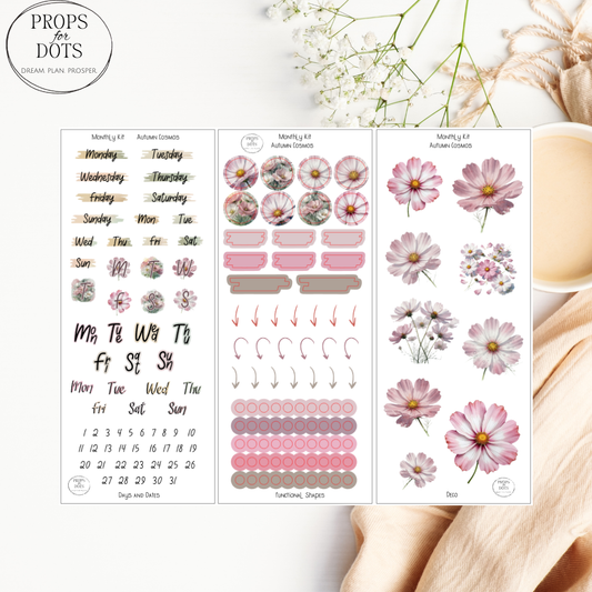 Monthly Minis No. 01 – Autumn Cosmos