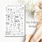 Doodle Dreams | Foiled Doodle Sticker Collection