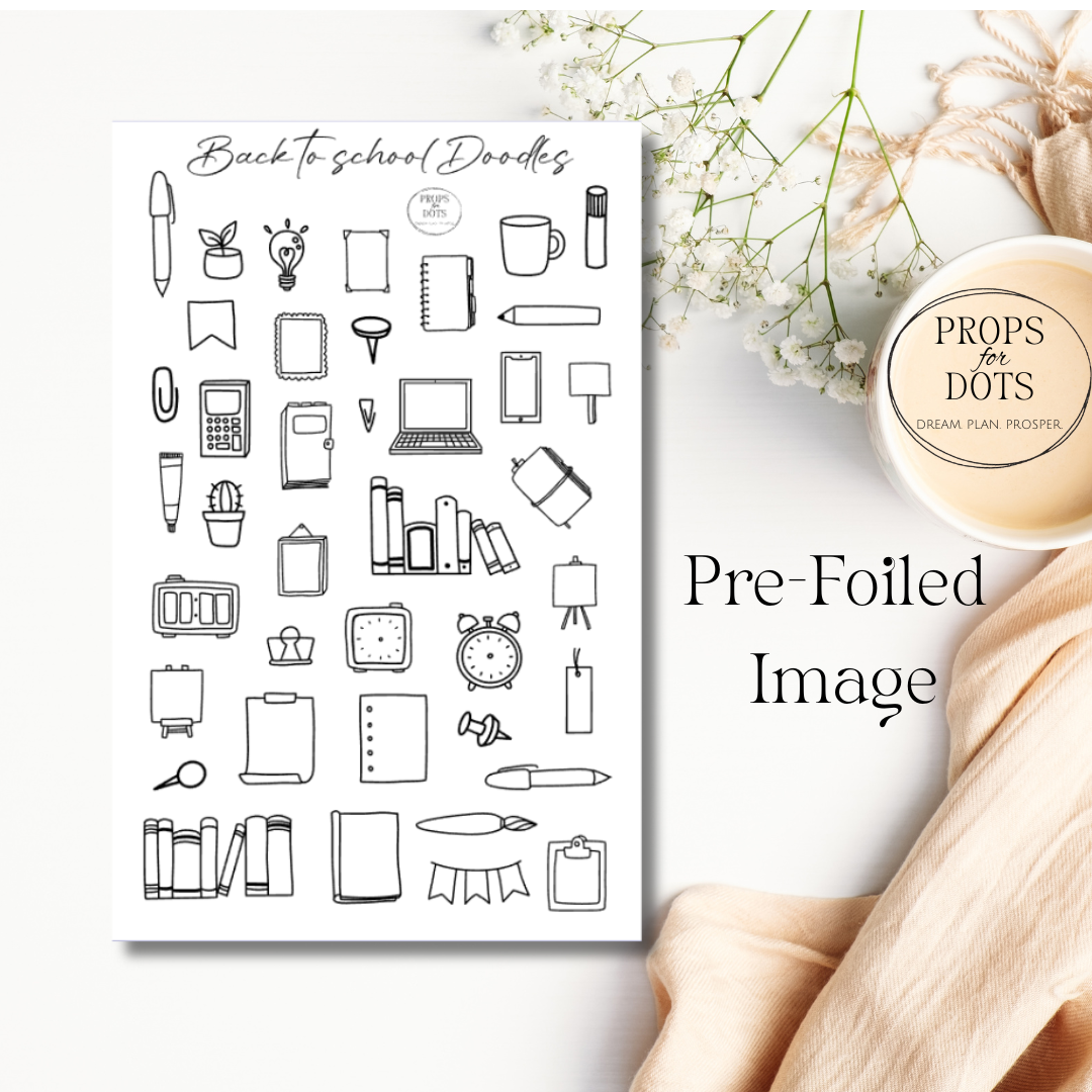 Doodle Dreams | Foiled Doodle Sticker Collection