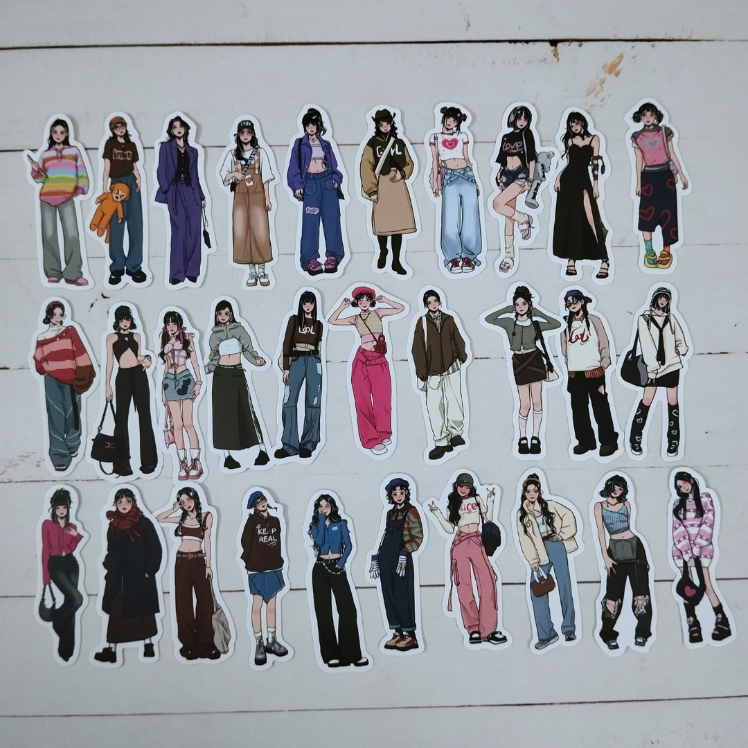 Fashion Girls stickers