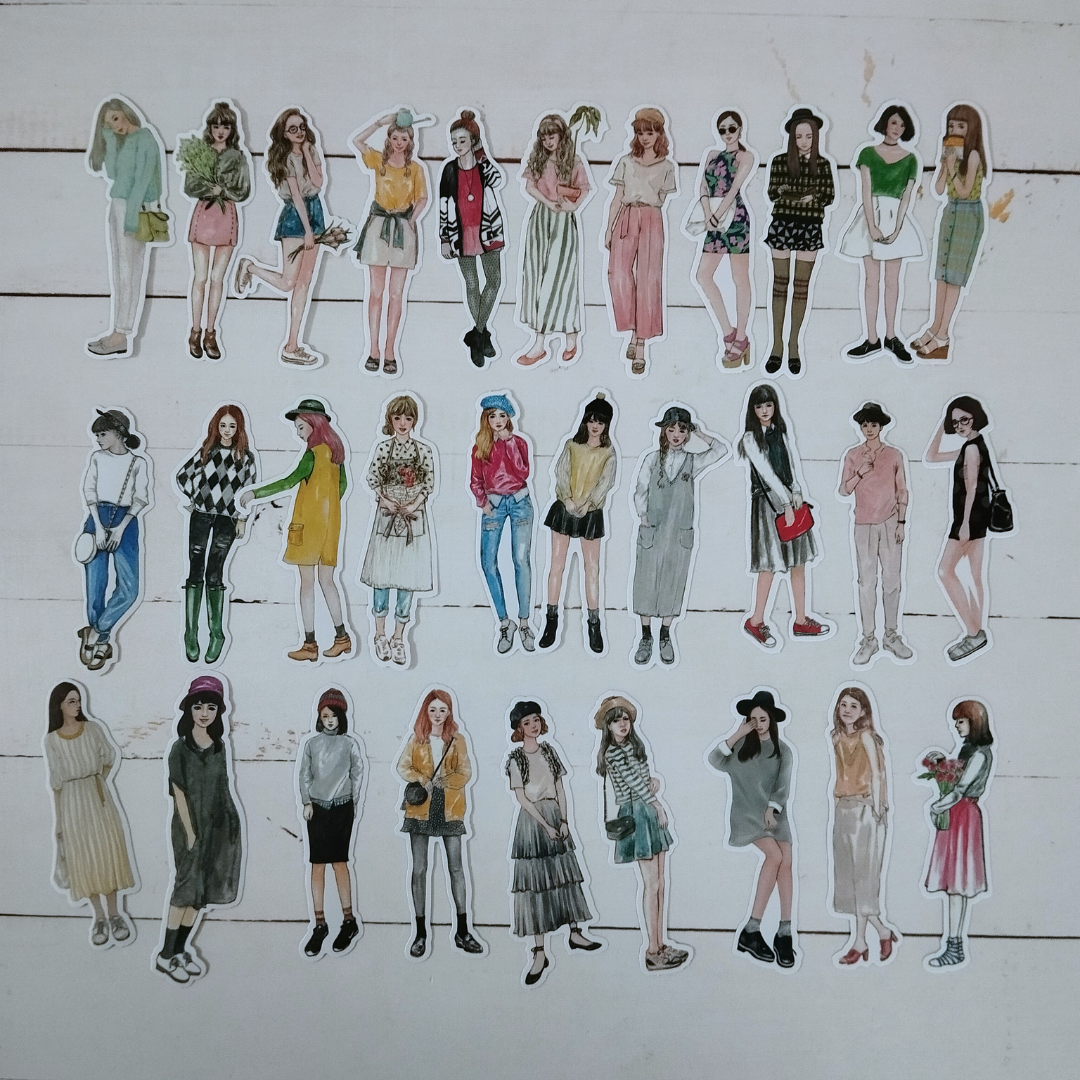 Fashion Girls stickers