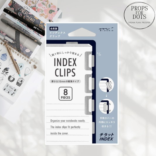 Midori Index Clips