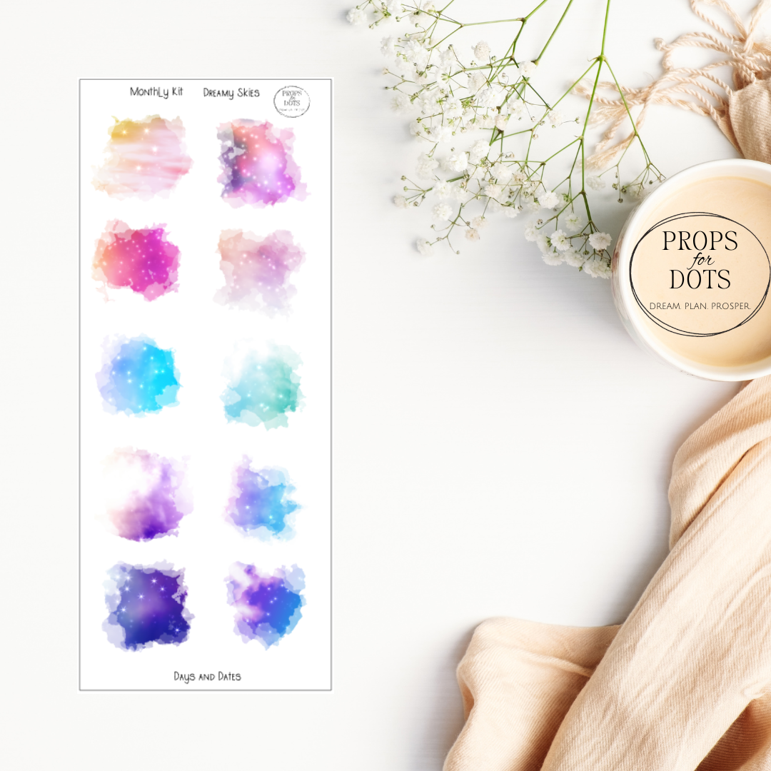 Monthly Minis No. 04 – Dreamy Skies