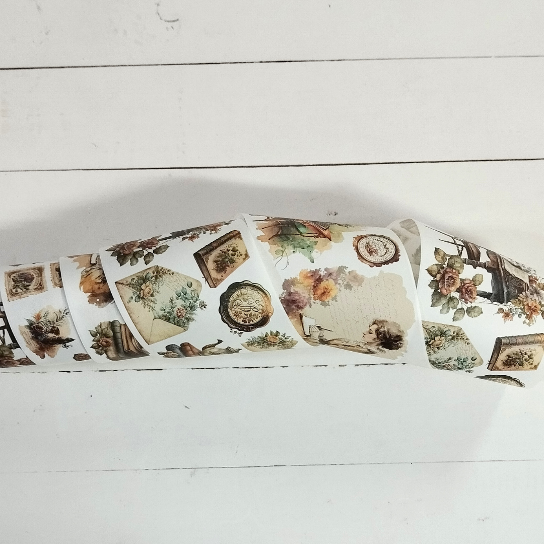 Rose Garden Vintage Washi Tape