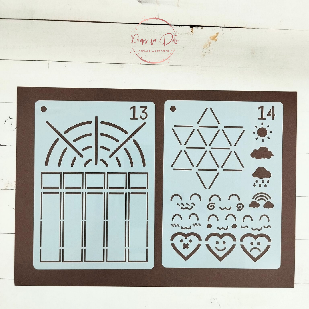 Bullet Journal Stencils