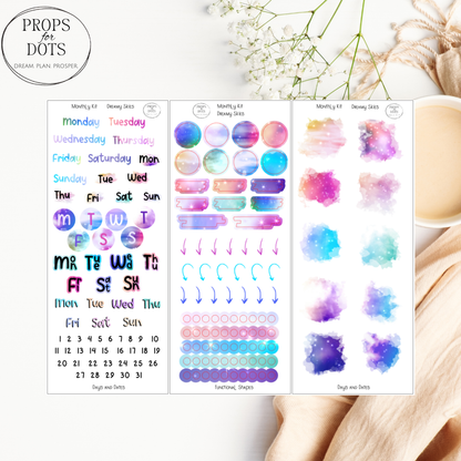 Monthly Minis No. 04 – Dreamy Skies