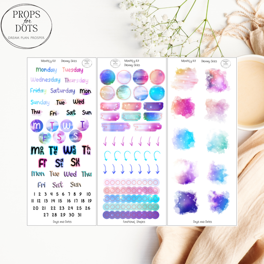 Monthly Minis No. 04 – Dreamy Skies