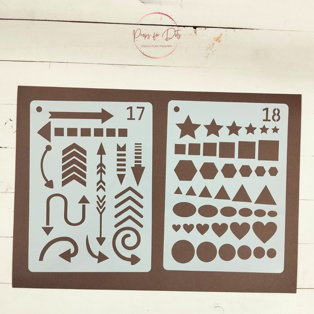 Bullet Journal Stencils