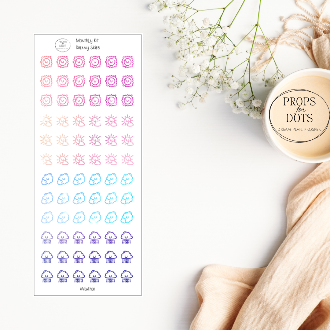 Monthly Minis No. 04 – Dreamy Skies