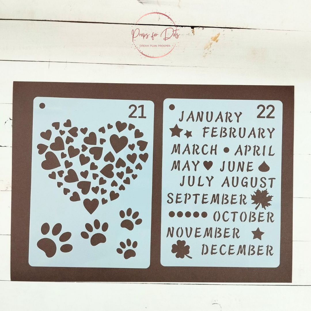 Bullet Journal Stencils