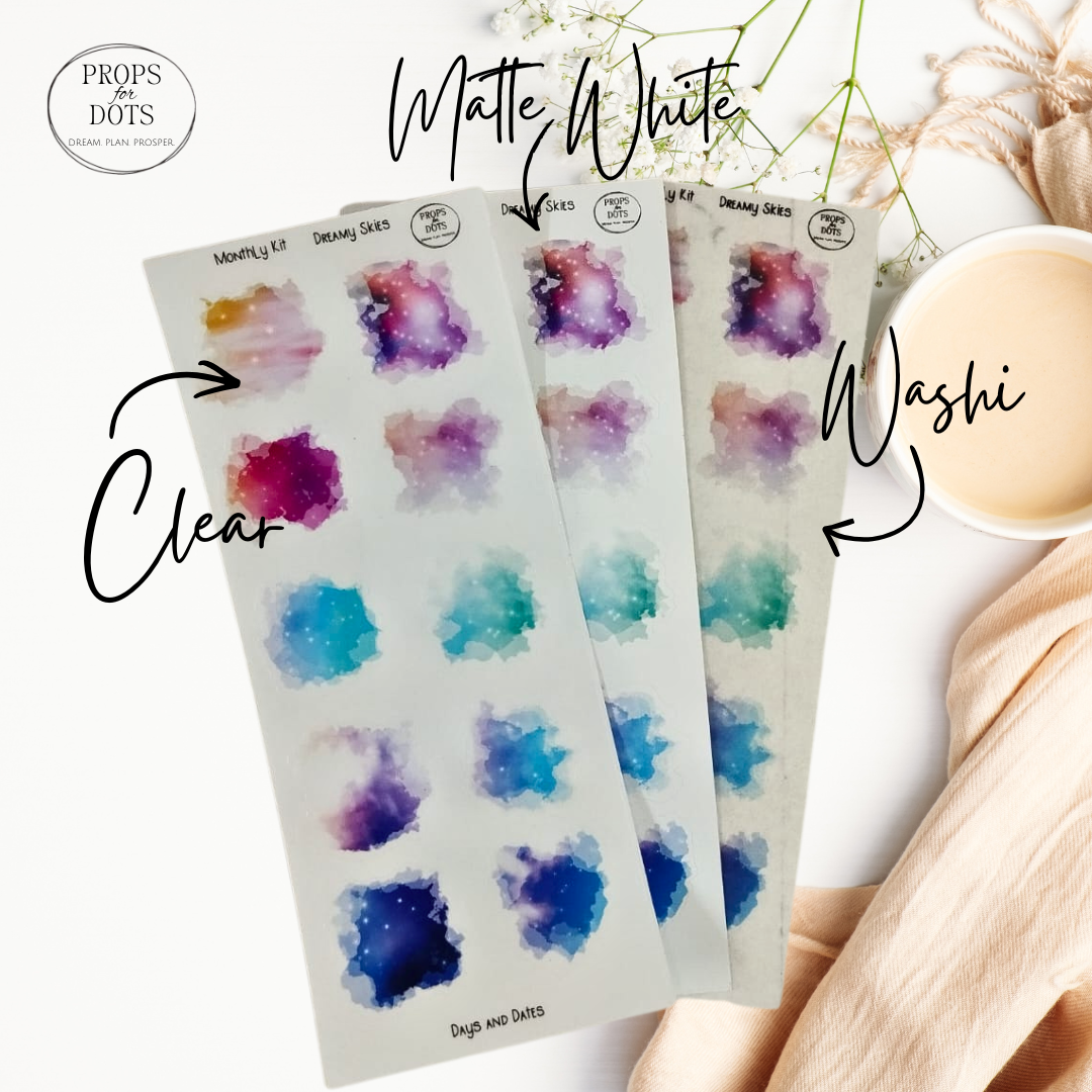 Monthly Minis No. 04 – Dreamy Skies