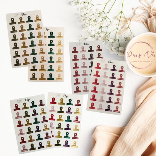 Clips Stickers – Functional & Fun!