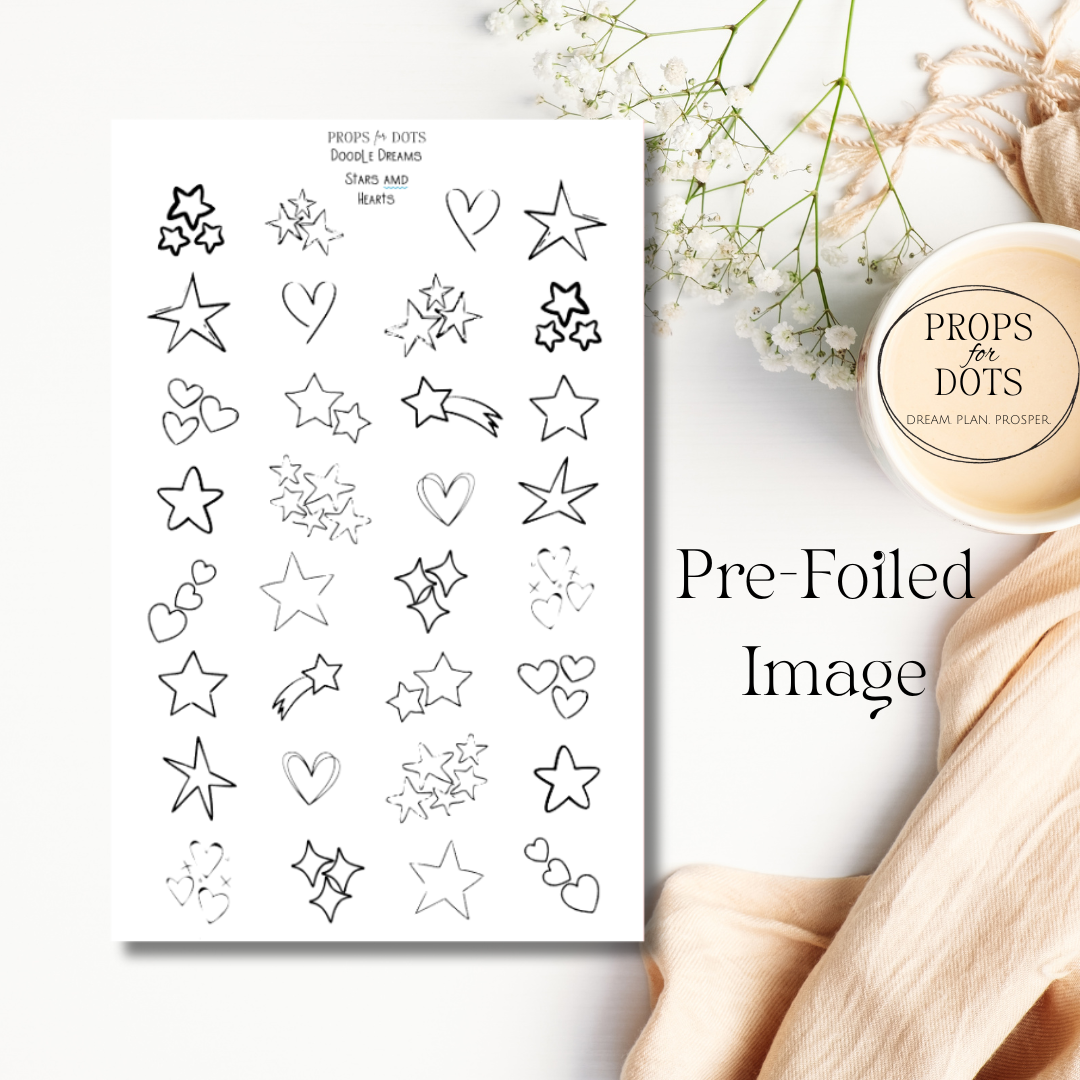 Doodle Dreams | Foiled Doodle Sticker Collection