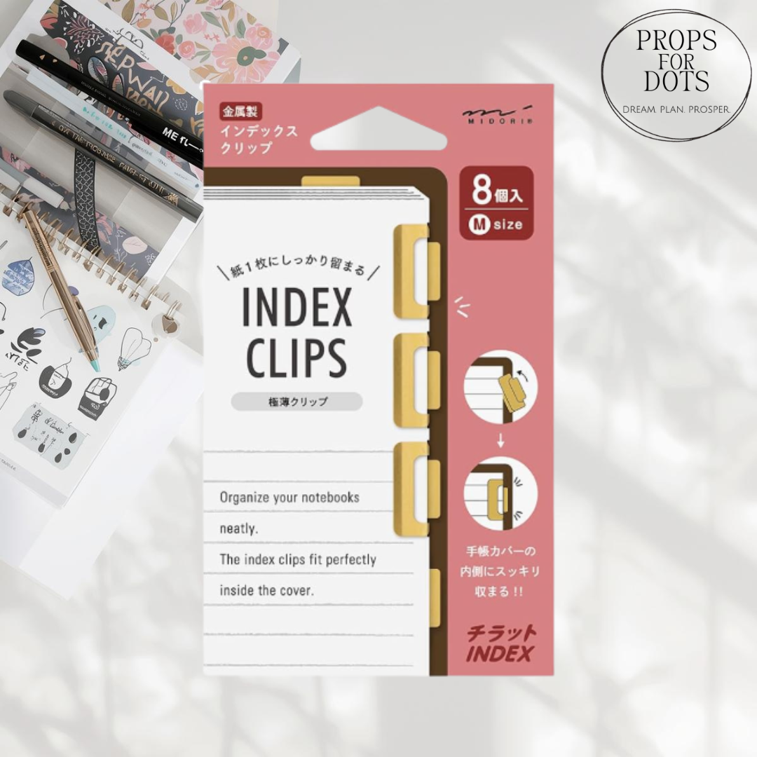 Midori Index Clips