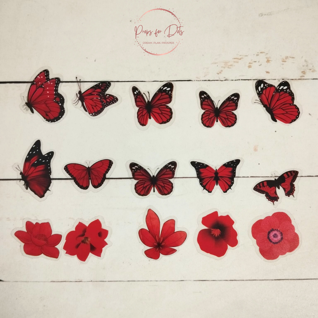 PET Stickers: Little Butterflies