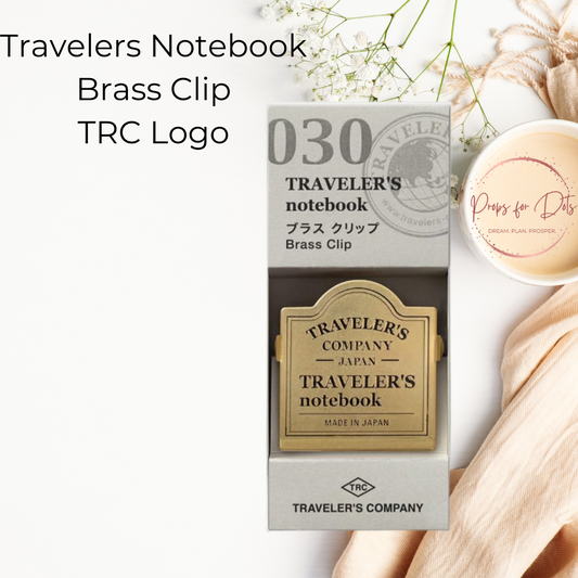Travelers Notebook Brass Clip PRE ORDER