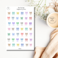 Bow Boutique | Decorative Bow Sticker Sheets
