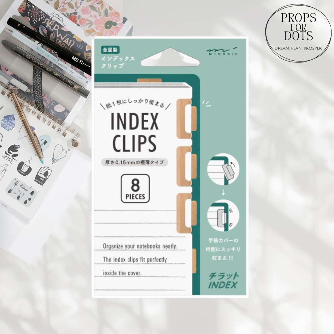 Midori Index Clips