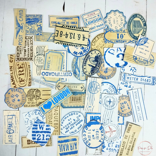 Vintage Travel Stickers