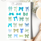 Bow Boutique | Decorative Bow Sticker Sheets