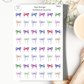 Bow Boutique | Decorative Bow Sticker Sheets