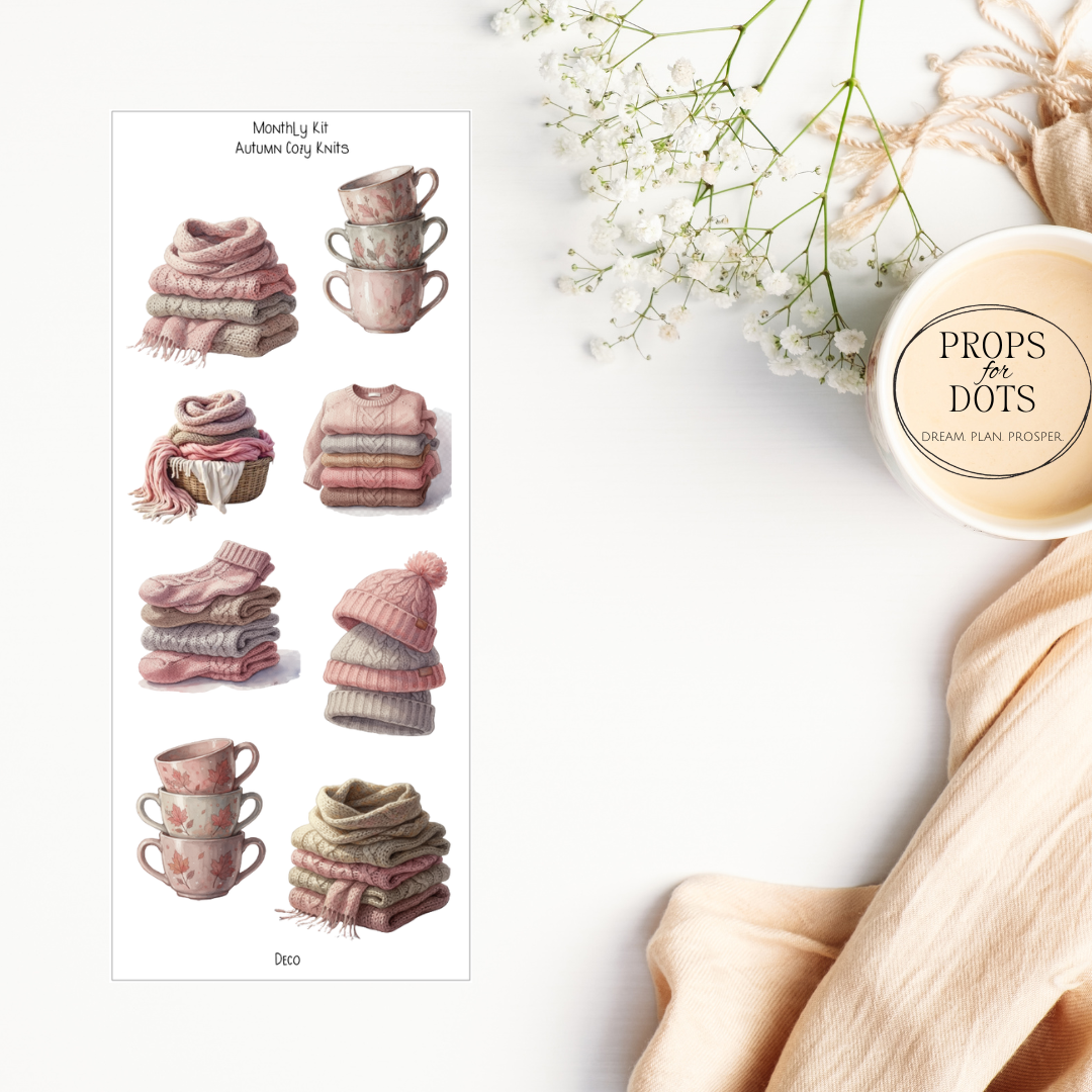 Monthly Minis No. 02 – Autumn Cozy Knits