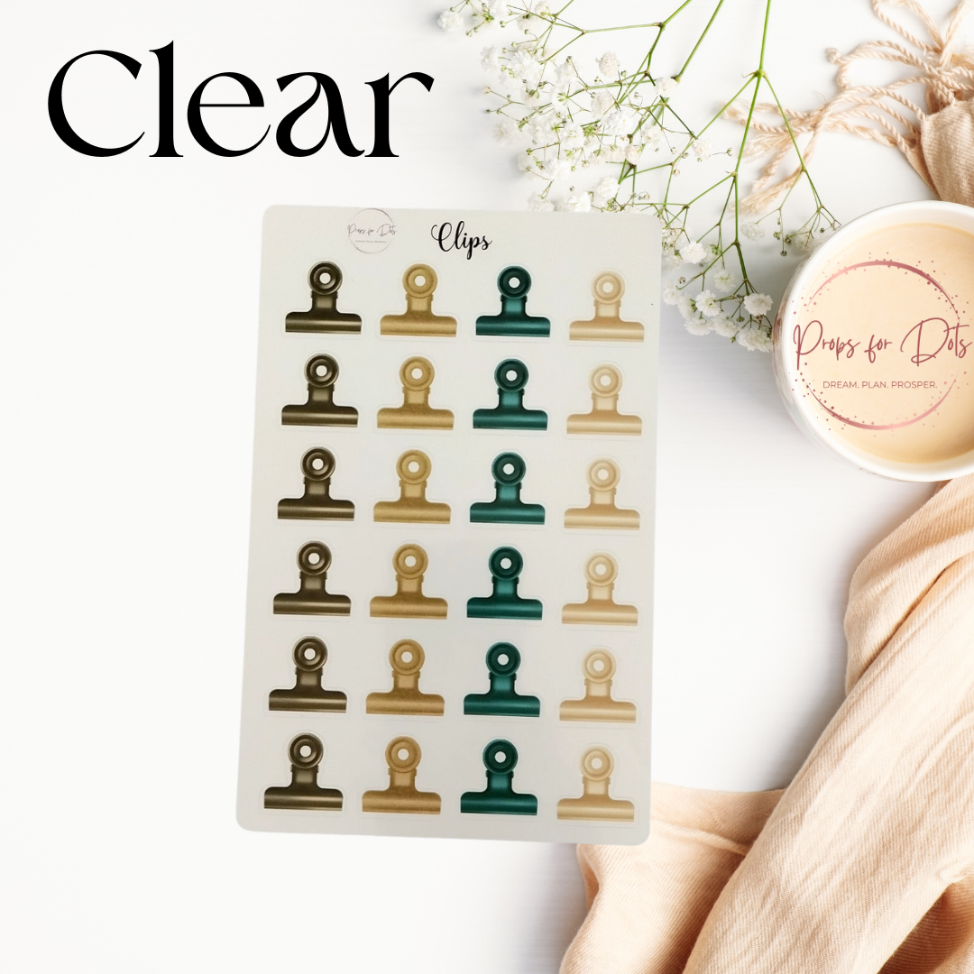 Clips Stickers – Functional & Fun!